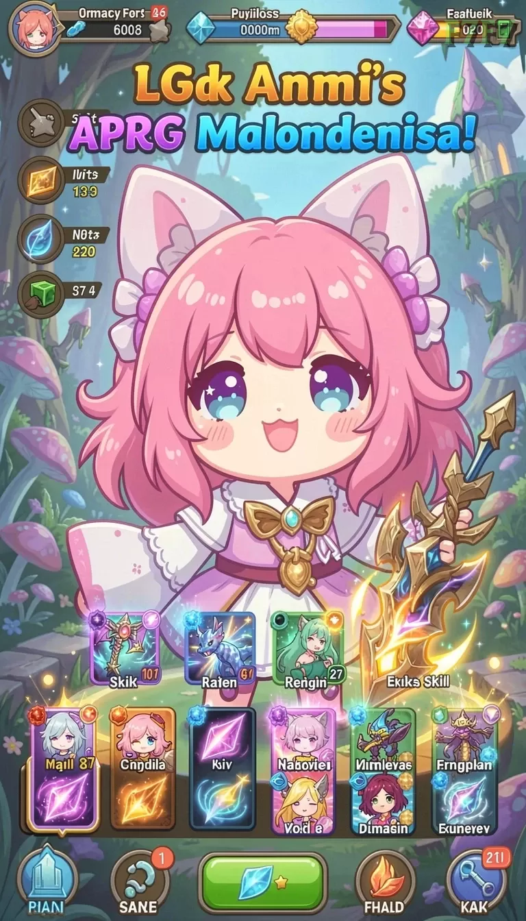 Cuplikan layar OCATOTO — menu navigasi