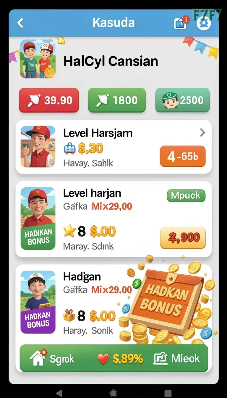 Cuplikan layar SLOT39 — pengaturan akun