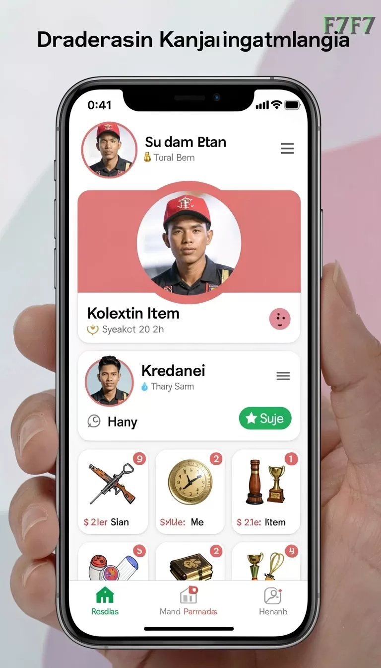 Cuplikan layar PGG68 — pengaturan akun