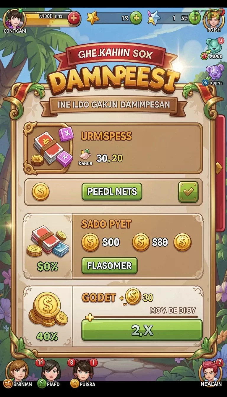 Cuplikan layar SURYAJITU — menu navigasi